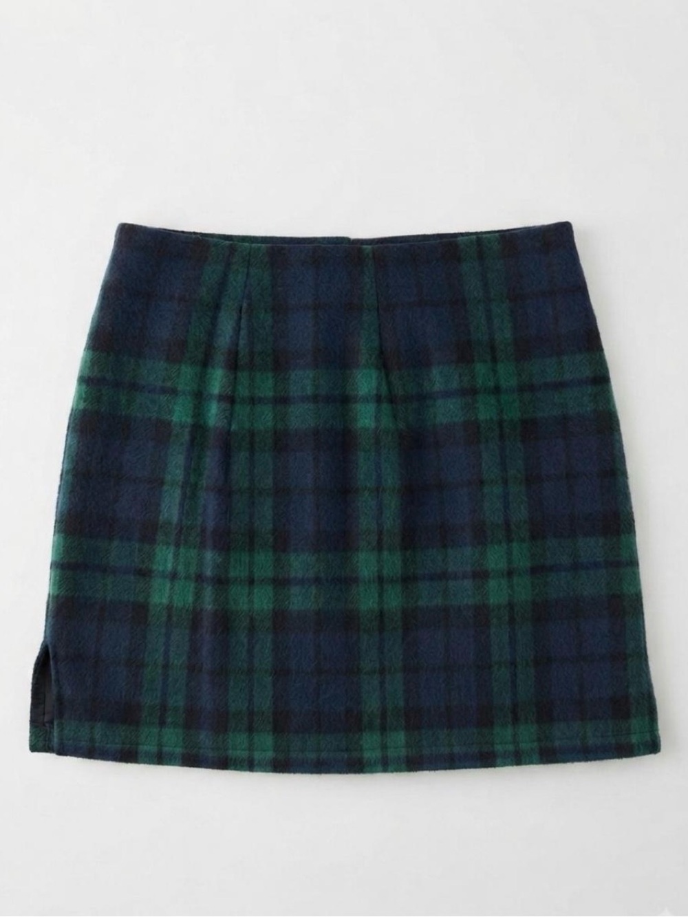 Classic Plaid Mini Skirt Small